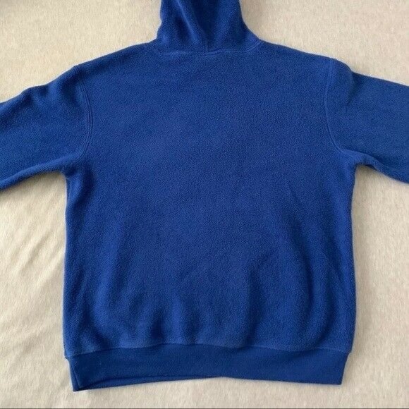 Disney store Buzz lightyear toy story fleece sweater hoodie blue boys L womens S - Picture 2 of 5